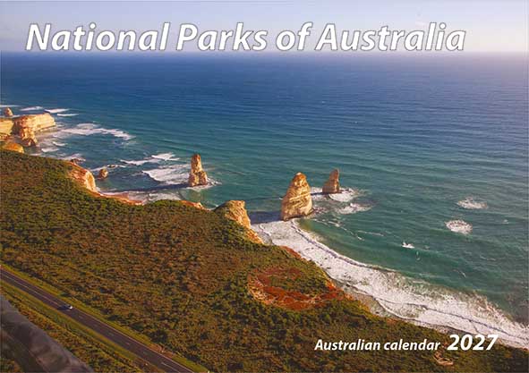 National Parks of Australia - wall calendar (240x340mm, $11.99AUD RRP) National Parks of Australia - wall calendar (240x340mm, $11.99AUD RRP)
