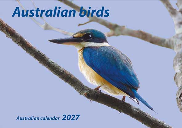Australian birds - wall calendar (240x340mm, $11.99AUD RRP) Australian birds - wall calendar (240x340mm, $11.99AUD RRP)