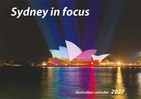Sydney in Focus - wall calendar (240x340mm, $11.99AUD RRP) Sydney in Focus - wall calendar (240x340mm, $11.99AUD RRP)