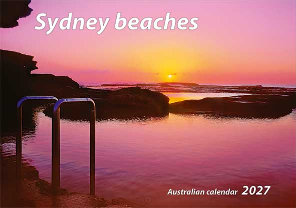 Sydney Beaches - wall calendar (240x340mm, $11.99AUD RRP) Sydney Beaches - wall calendar (240x340mm, $11.99AUD RRP)