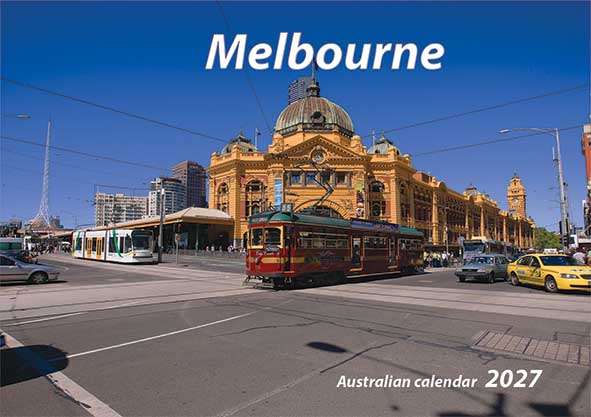 Melbourne - wall calendar (240x340mm, $11.99AUD RRP) Melbourne - wall calendar (240x340mm, $11.99AUD RRP)